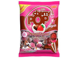 SAMS PIRULITO CHICLE CHERRY POP NAPOLITANO PCT 50UN